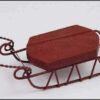 Small Sled Ornaments