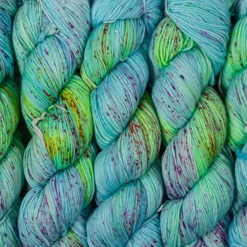 Fiori Hand Dyed Sock Bubble Gum Cream 074