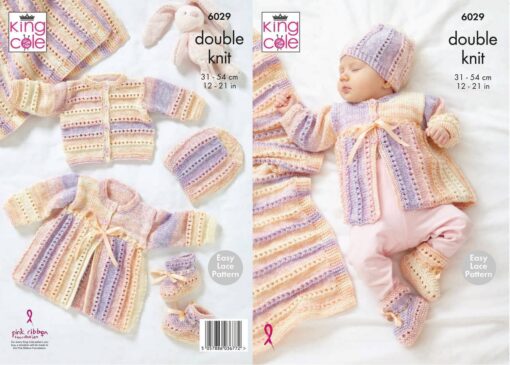 KING COLE CUTIE PIE LEAFLET 6029