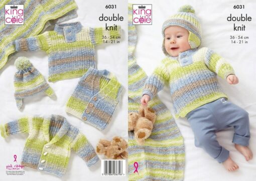 KING COLE CUTIE PIE LEAFLET 6031