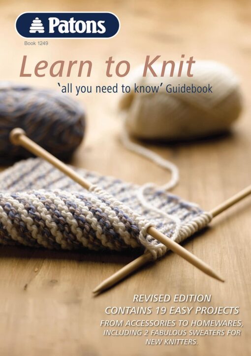 PATONS LEARN TO KNIT