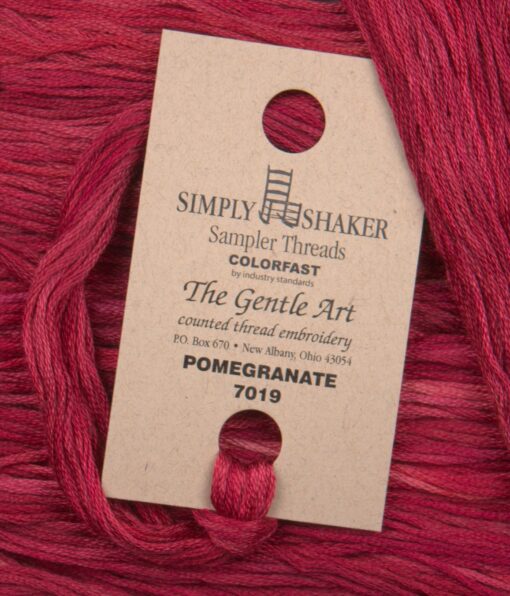 SAMPLER THREADS POMEGRANATE