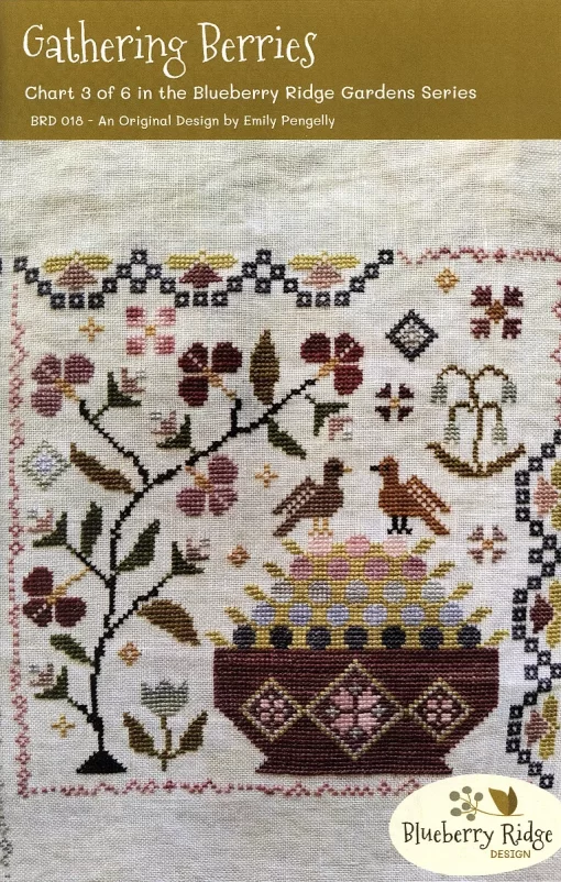 BLUEBERRY RIDGE DESIGNS GATHERING BERRIES