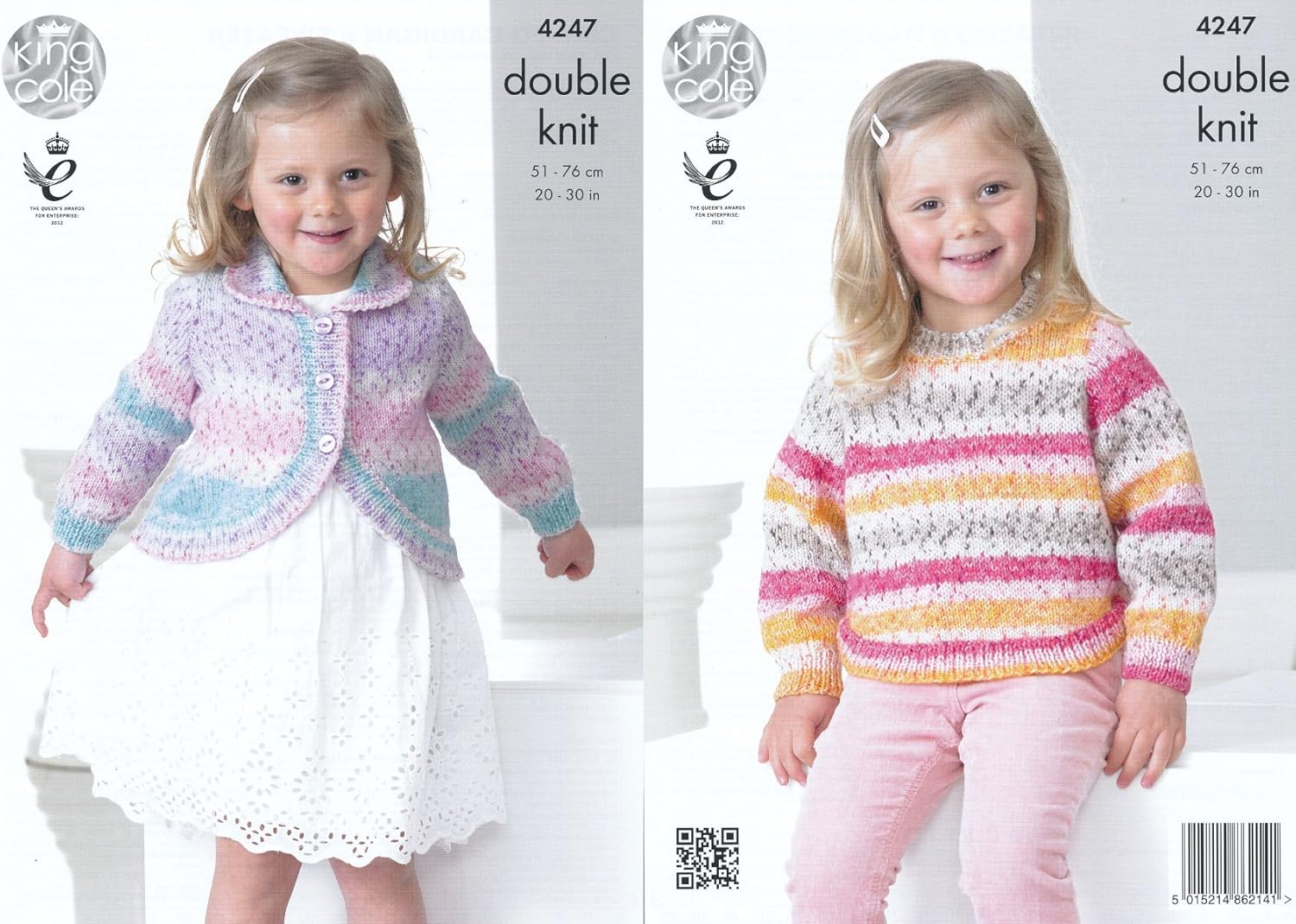 King Cole DK4247 Leaflet 1 KING COLE SPLASH PATTERN 4247