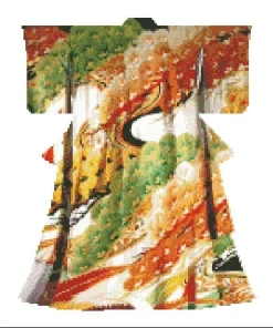 Kimono 12 Cross Stitch Chart